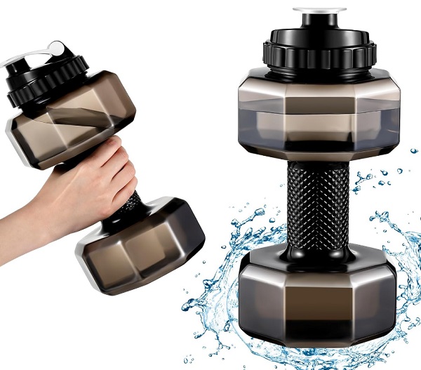 Dumbbell Water Bottle Gym Gifts for Men