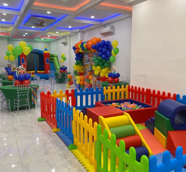 cocomelon themed kids play area