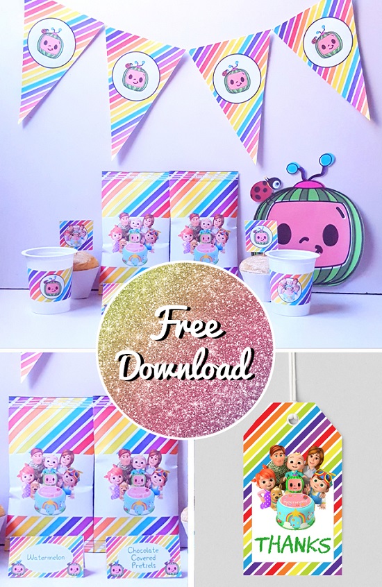 free-rainbow-cocomelon-birthday-templates