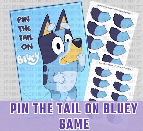 Pin the Tail on Bluey