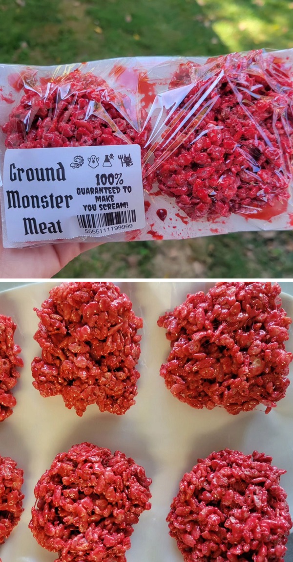 Raw Meat Rice Krispies