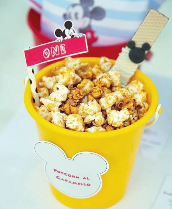 caramel popcorn treat