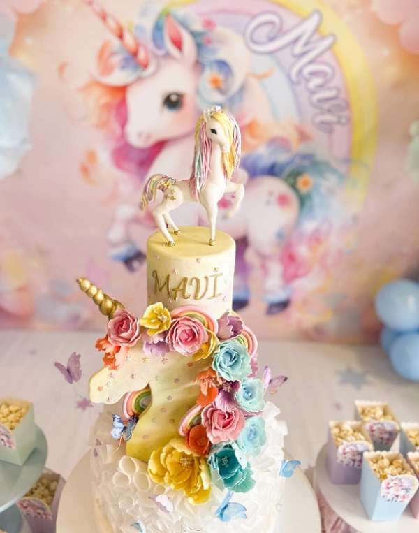 stunning unique unicorn birthday cake