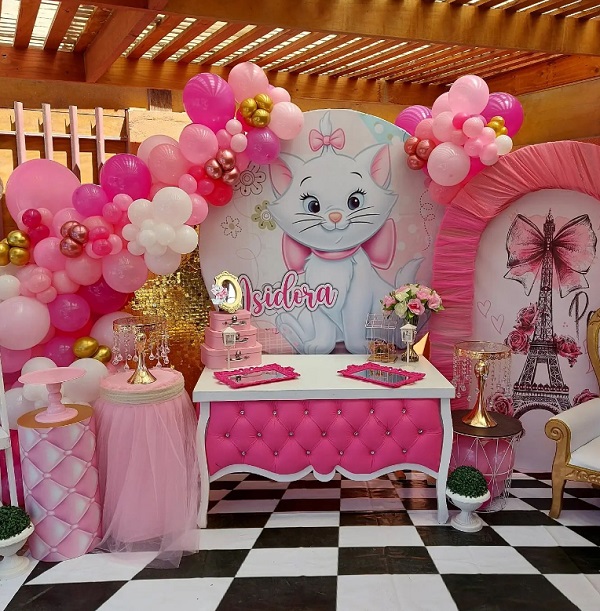 Marie Aristocats in Paris Birthday