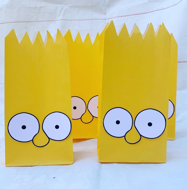 Bart Simpson Candy Bags