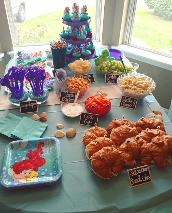 little mermaid themed food ideas