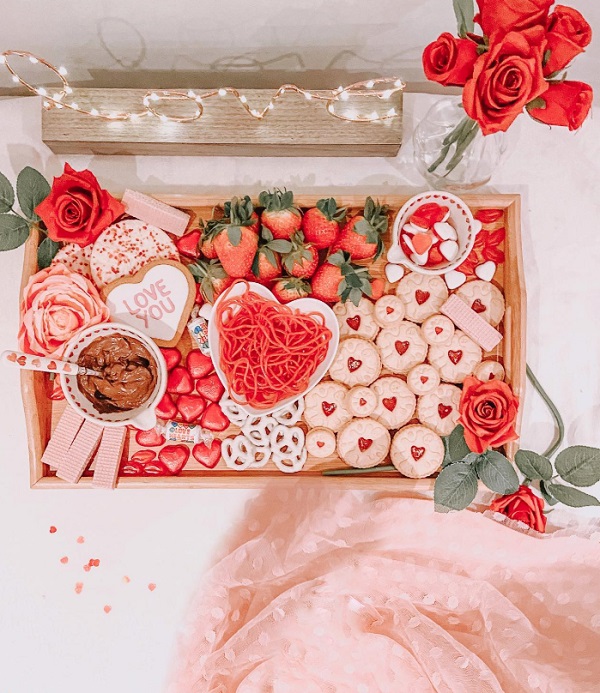 valentines party and sweet board