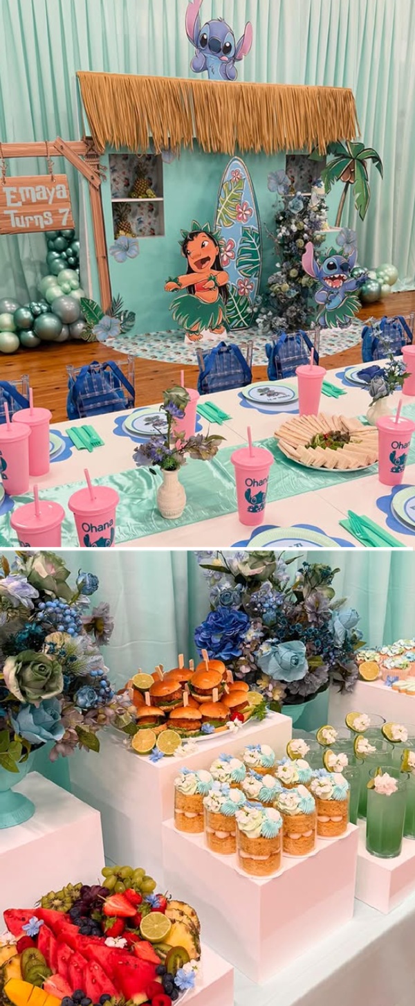 Lilo and Stitch-obsessed birthday girl party