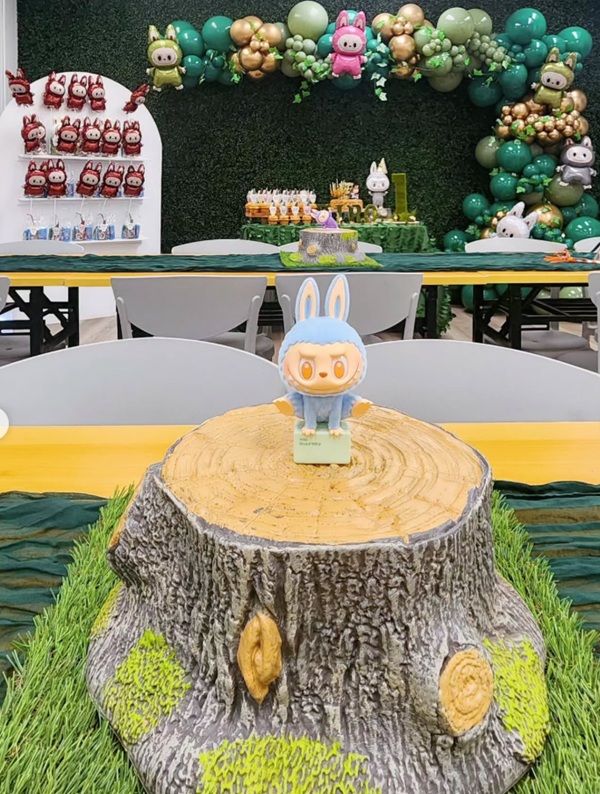 labubu forest-style decorations centerpiece