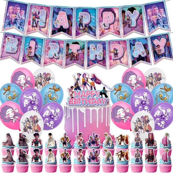 Kpop Demon Hunters Party Decor