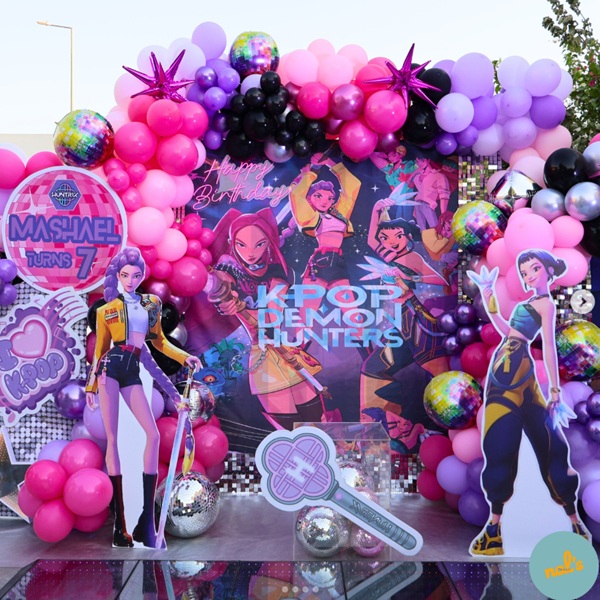 electrifying world of K-pop with our Demon Hunter Theme Party