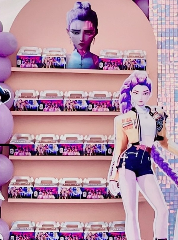kpop demon hunter party favor boxes