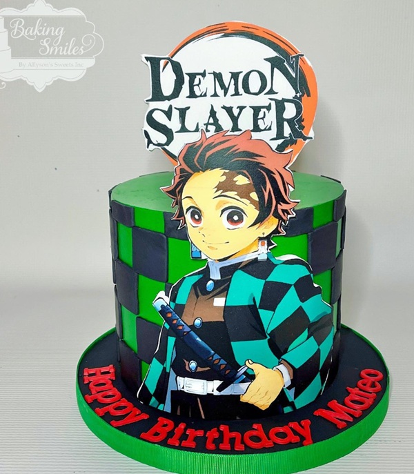 demon slayer cake