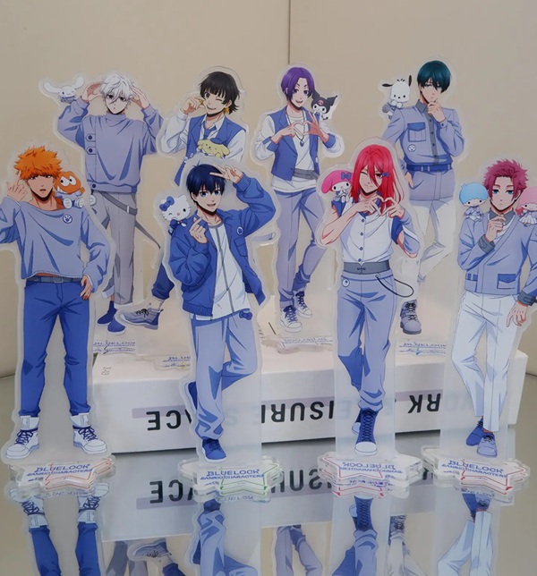 blue lock party table centerpieces