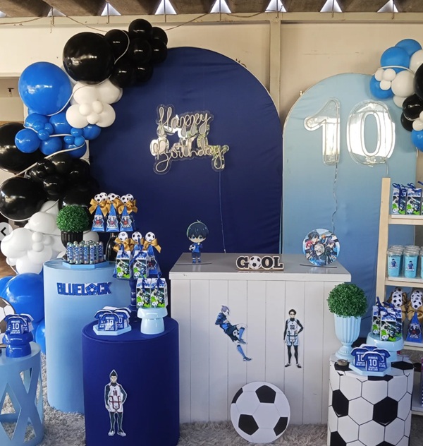 blue lock theme 10th birthday