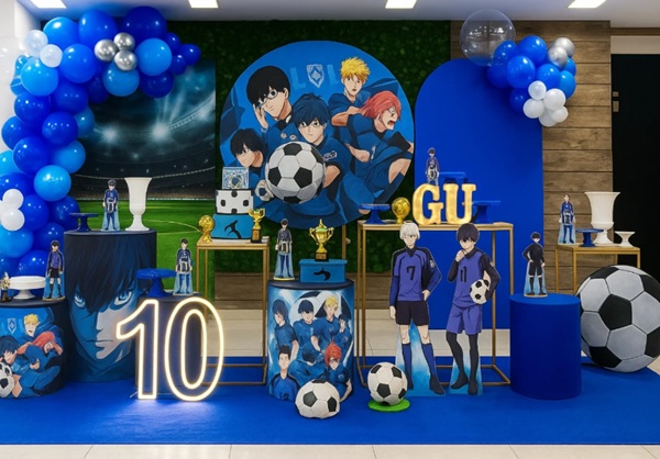 bluelock anime birthday decorations