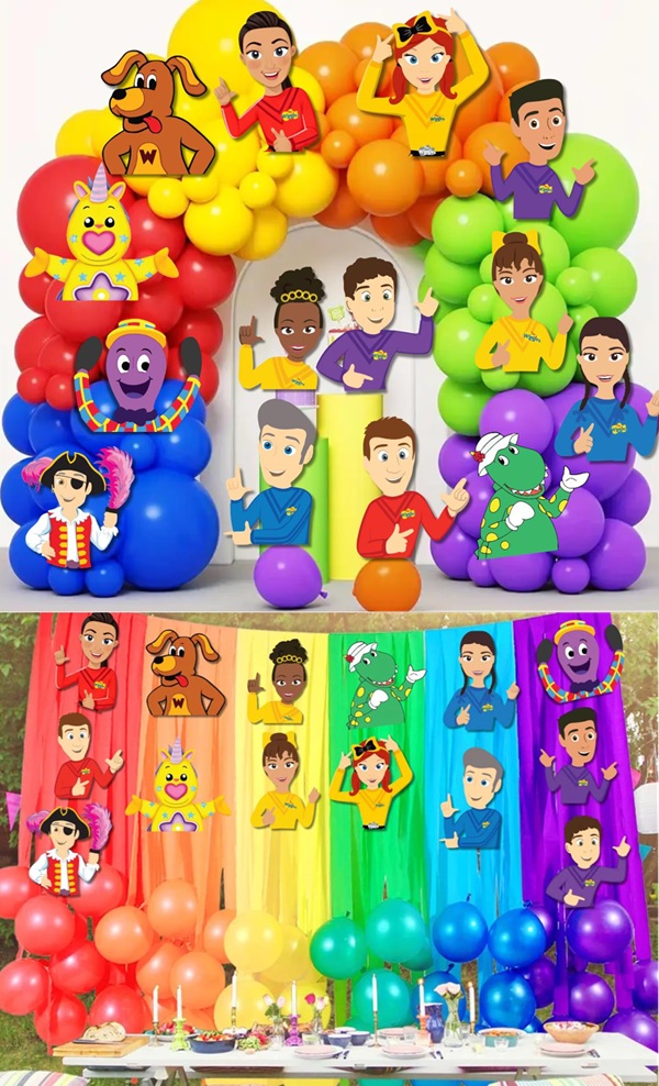 Wiggles Characters Big Decor 30cms Cut Out