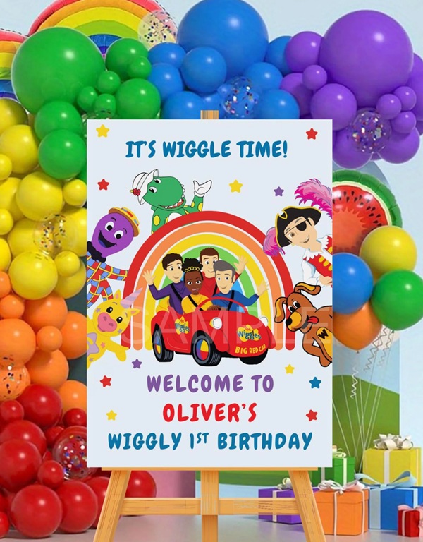 Wiggles Welcome Sign
