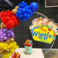 custom made wiggles and friends cutout prop