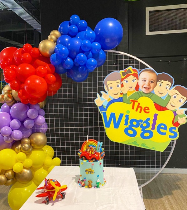 custom made wiggles and friends cutout prop
