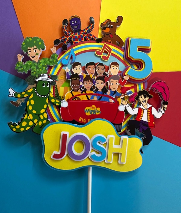 wiggles centerpiece cutout