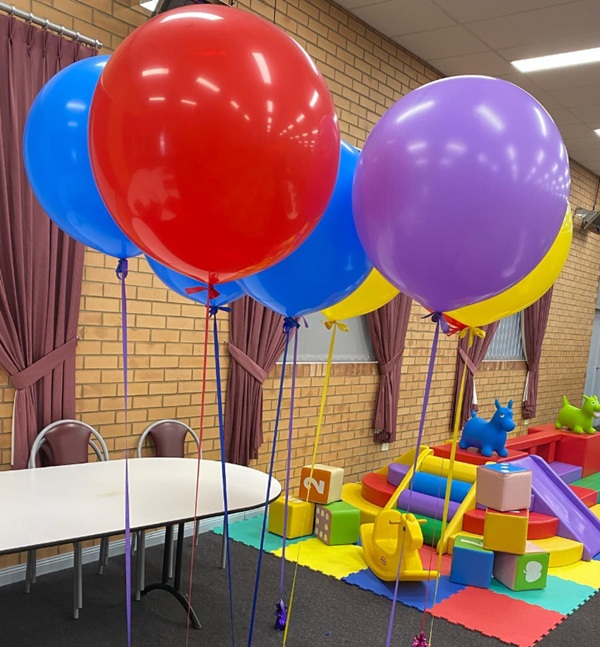 wiggles party themed balloons