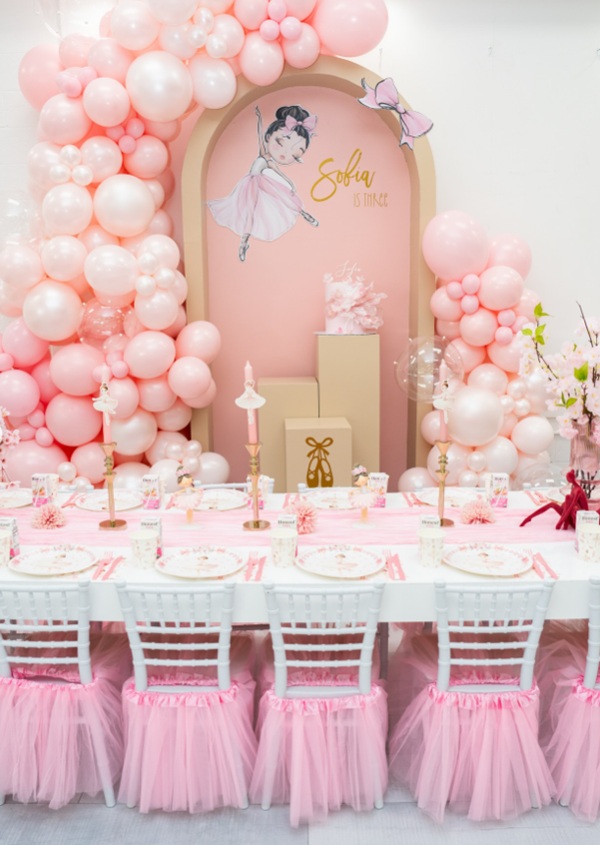 Ballerina Birthday Fit for a Tiny Dancer