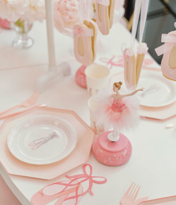 Ballerina table setup