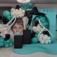 Beautiful and Elegant Tiffany and Co theme birthday setup