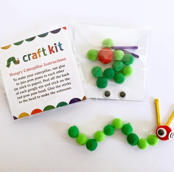 Caterpillar making craft kit