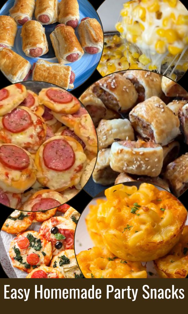 Easy Homemade Party Snacks