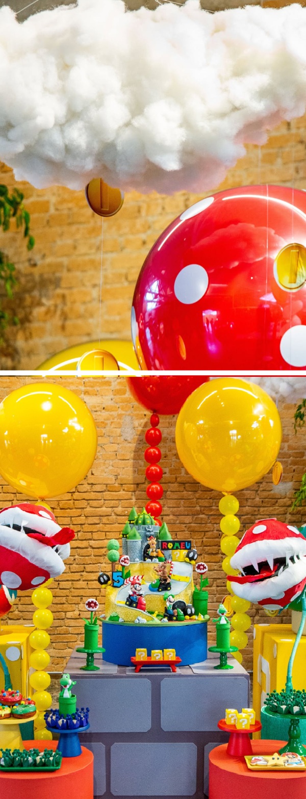 cotton clouds for mario theme