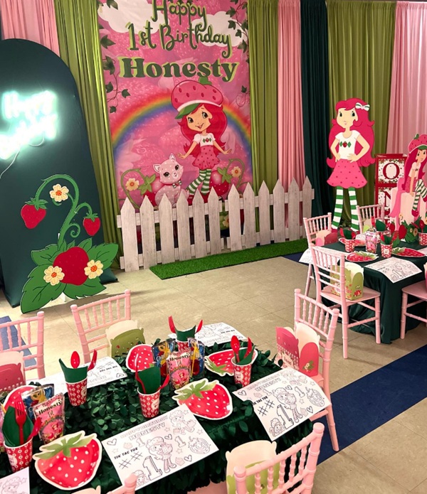 happy birthday strawberry shortcake