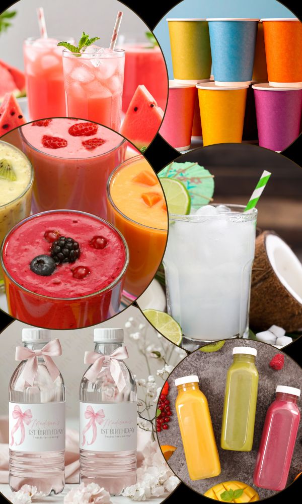 healthy kids party drinks