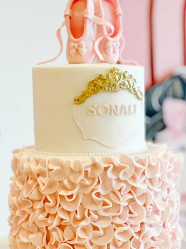 tutu cute birthday cake