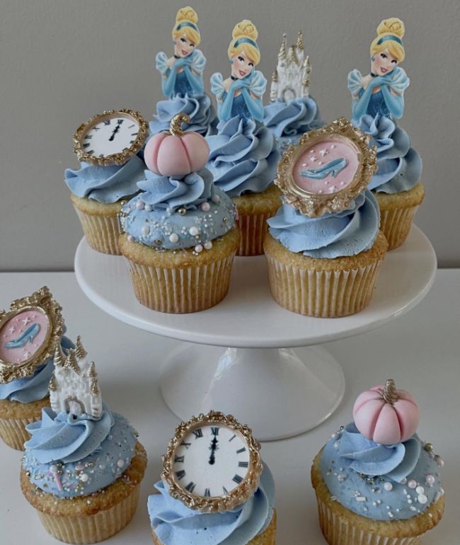 Cinderella cupcakes