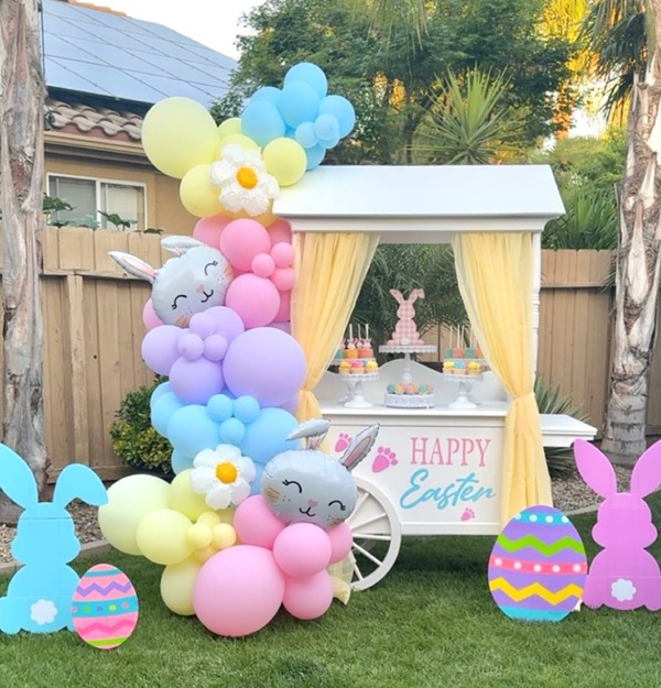 Easter party decoration