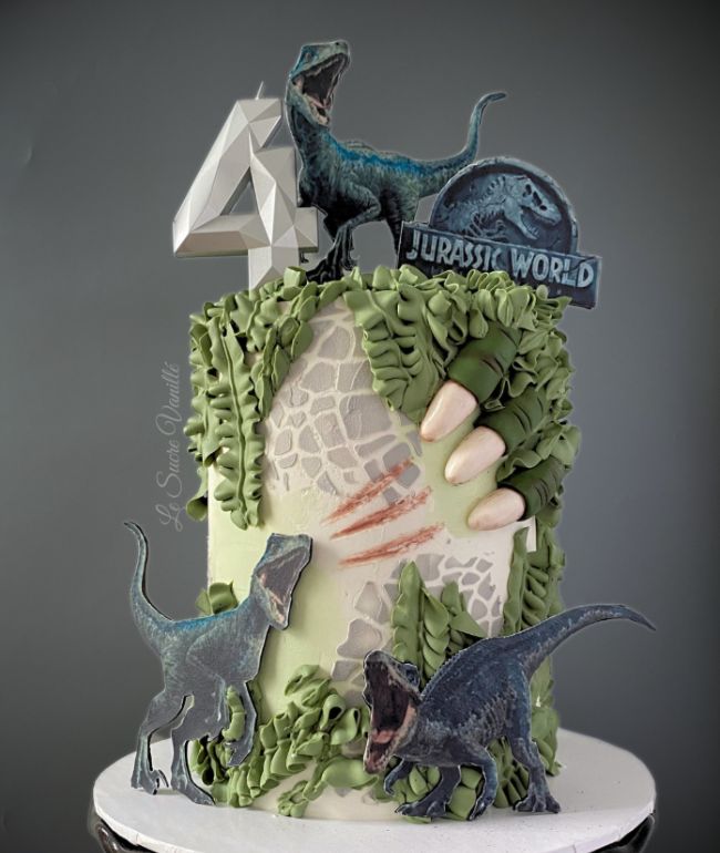 Jurassic World Birthday Cake
