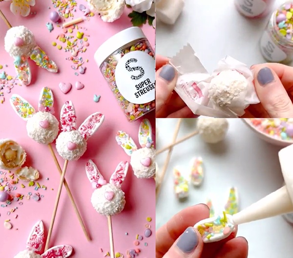 coconut bunny pops