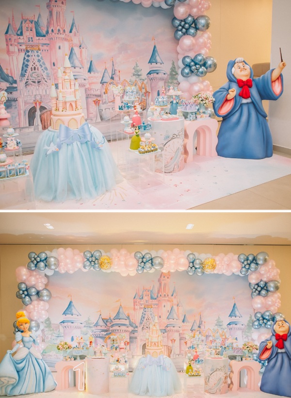 disney cinderella party decorations