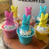 easter jello cups