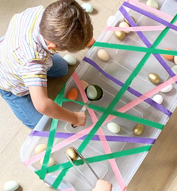 easter party activity for kids Operation egg rescue