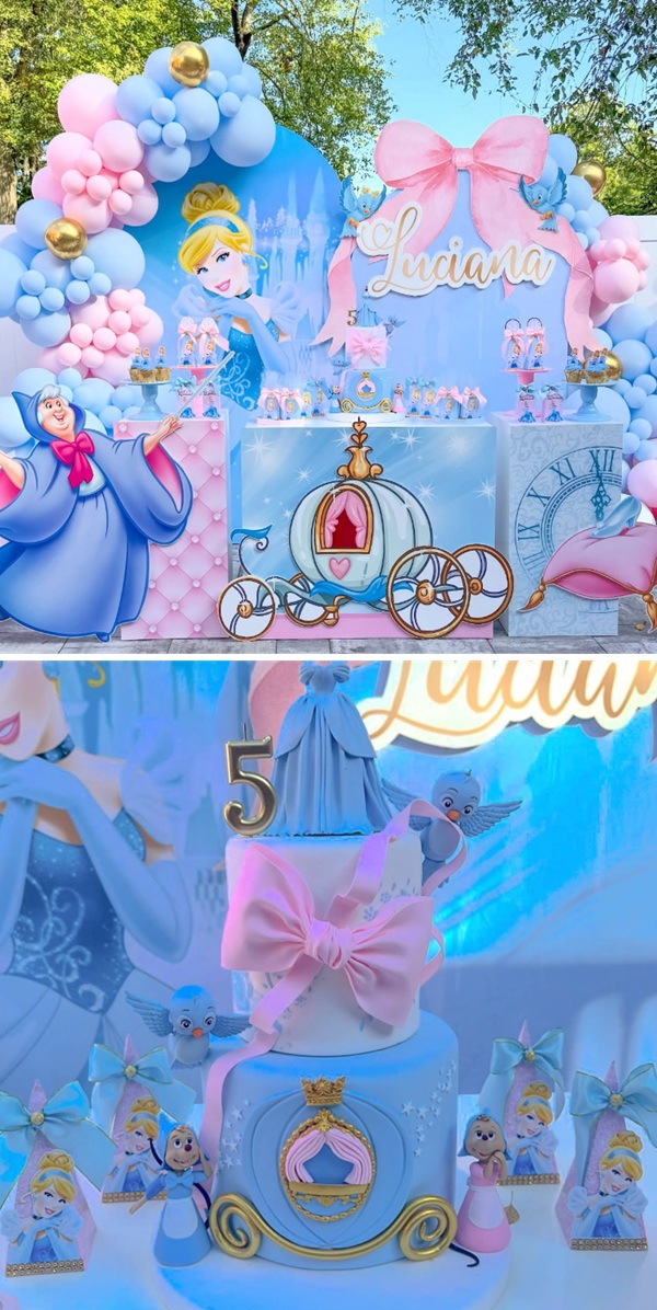 little Cinderella princess birthday