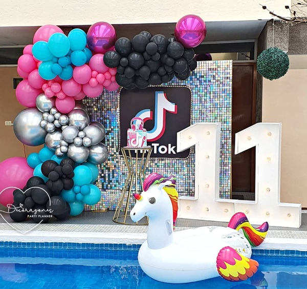 tiktok and pool party