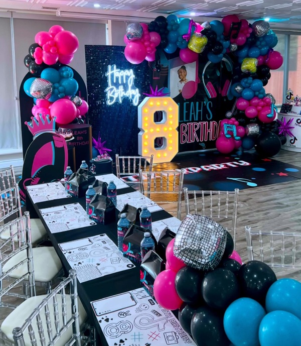 tiktok theme kids activity coloring mat