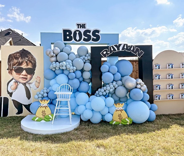 boss baby balloons and props