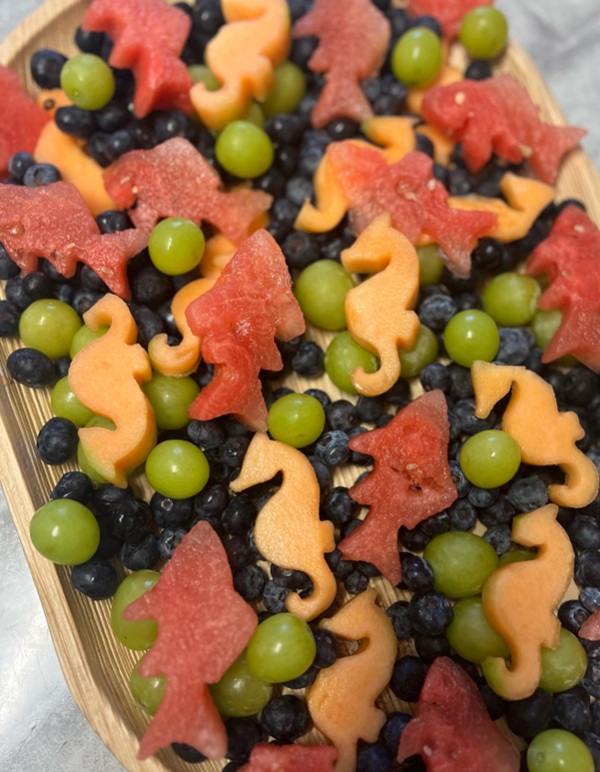 sea creature shaped fruits