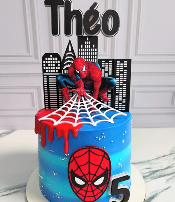 spider man cake