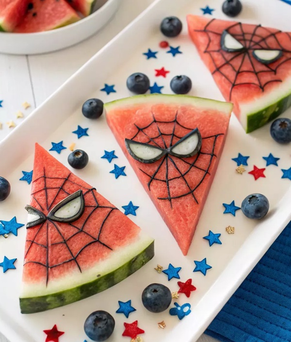 spiderman watermelon