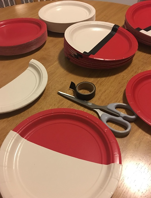 DIY Pokemon Poke Ball plates